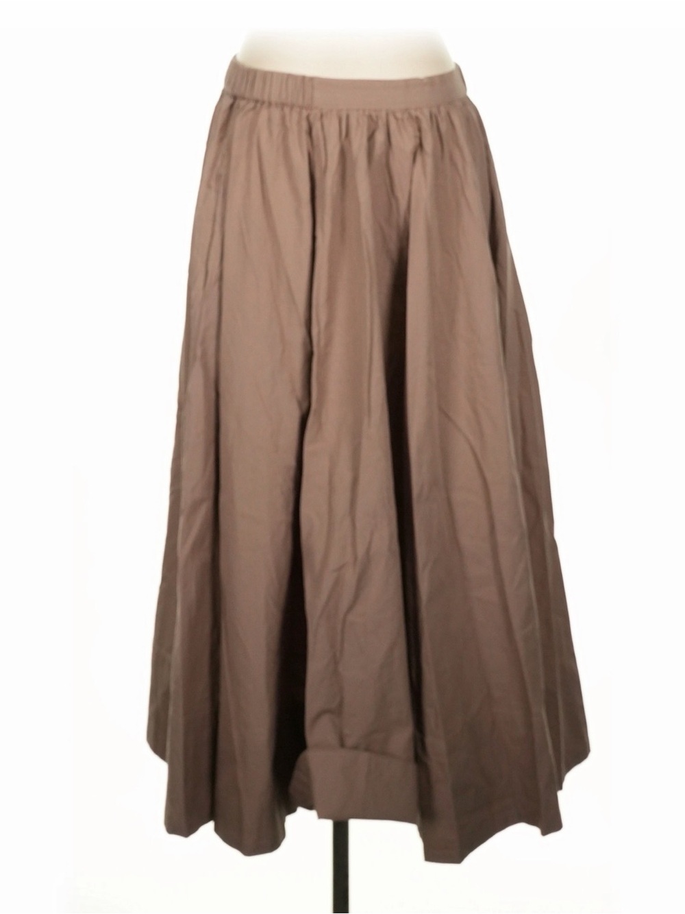 Free People Maxi Skirt in Taupe Brown